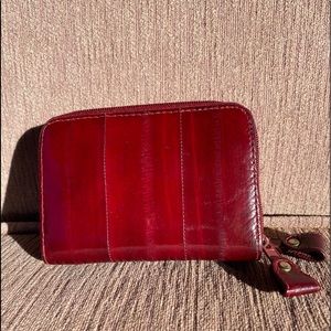 Eel Skin Wallet